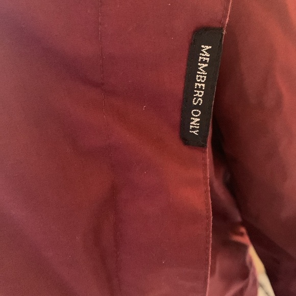 Beautiful Gently Loved Vintage Members Only Jacket Rainbow Tag **Unisex** - Picture 2 of 10